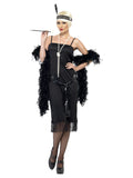Women's Flapper Costume with sash