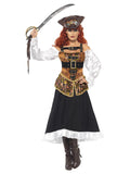 Women's Steam Punk Pirate Wench Costume