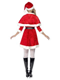 Miss Santa Claus Costume, Red