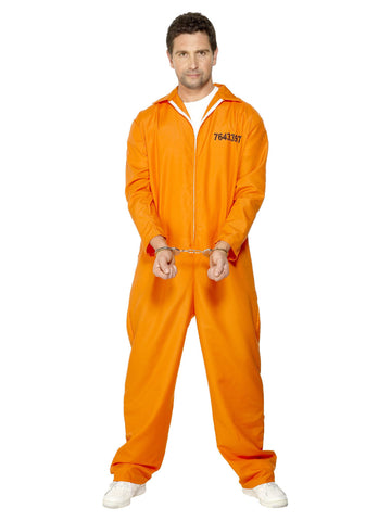 Men's Escaped Prisoner Costume
