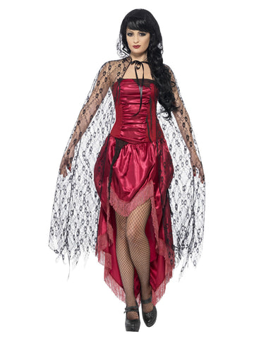 Gothic Lace Cape costume accessory