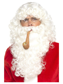 Santa Dress Up Kit with pipe - The Halloween Spot