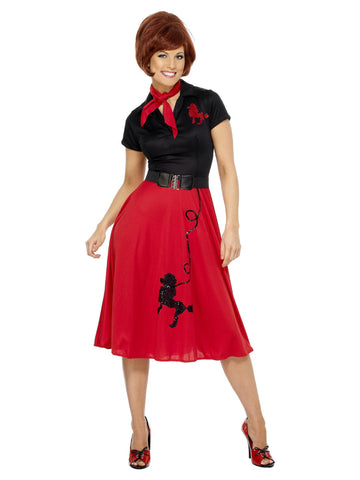 Women's 50s Style Poodle Costume