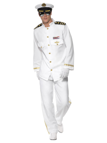 Men's Plus Size Captain Deluxe Costume