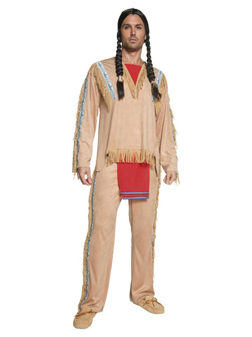 Men's Native American Inspired Chief Costume