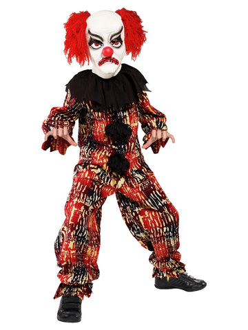 Boy's Scary Clown Costume