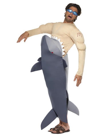 Men's Man Eating Shark Costume