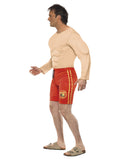 Men's Baywatch Lifeguard Costume Muscle Chest