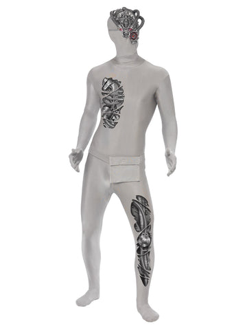 Men's Robotic Second Skin Costume
