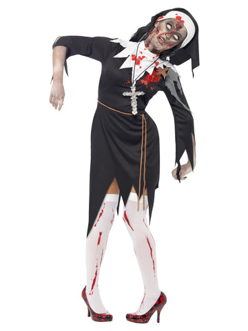 Women's Zombie Bloody Sister Mary Costume