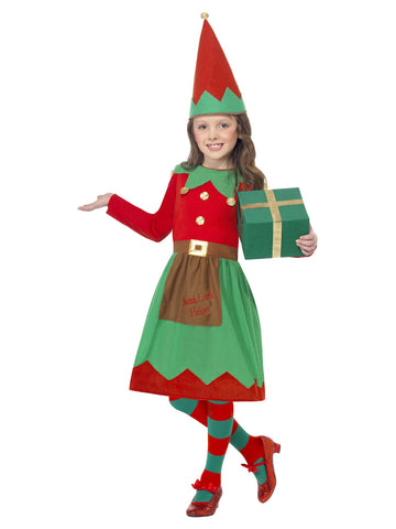Girl's Santa's Little Helper Costume
