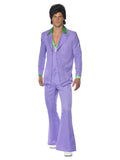 Men's Lavender 1970s Suit Costume