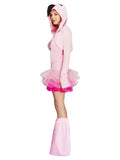 Women's Fever Flamingo Costume, Tutu Dress