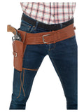 Adult Faux Leather Single Holster with Belt