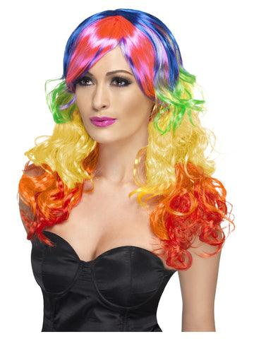 Rainbow Curl Wig