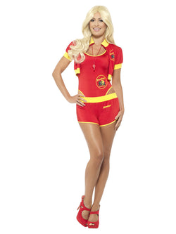 Women's Deluxe Baywatch Lifeguard Costume - The Halloween Spot