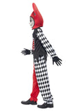 Boy's Blood Curdling Jester Costume