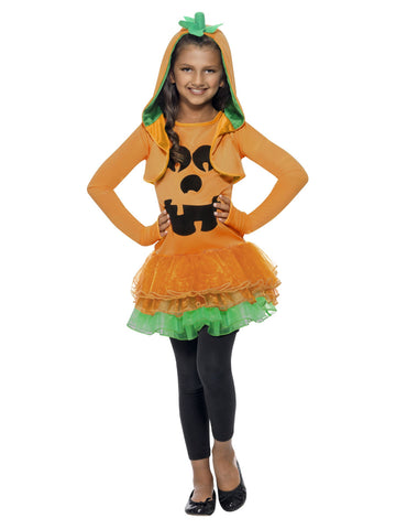 Girl's Pumpkin Tutu Dress Costume