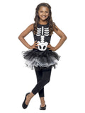 Girl's Skeleton Tutu Costume