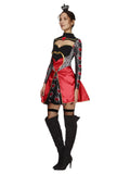 Women's Fever Queen Of Hearts Costume, with Dress