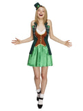 Women's Fever St Patricks Costume, with Jacket
