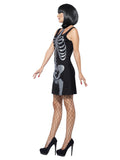 Women's Skeleton Dress Costume