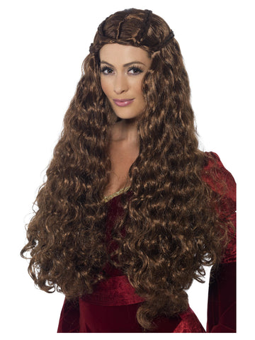 Halloween Medieval Princess Wig