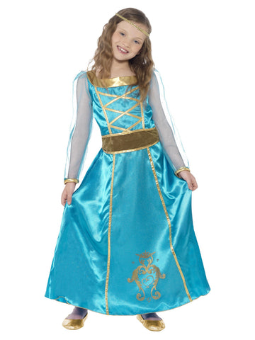 Girl's Medieval Maid Costume
