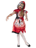 Girl's Zombie Miss Hood Costume