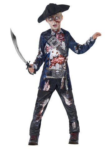 Boy's Deluxe Jolly Rotten Pirate Costume