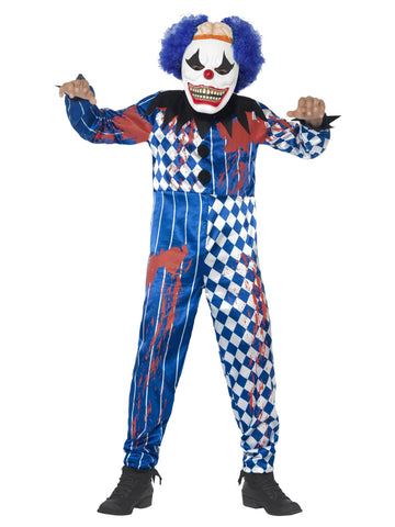 Boy's Deluxe Sinister Clown Costume