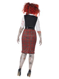 Women's Plus Size Curves Zombie School Girl Costume