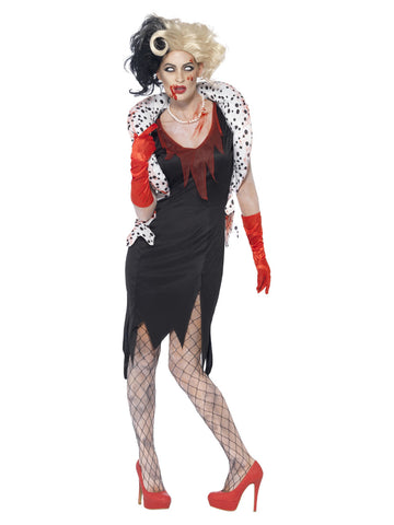 Women's Zombie Evil Madame Costume