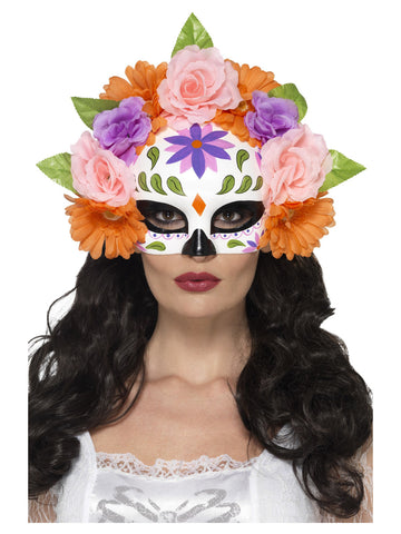 Day of the Dead Floral Eyemask
