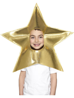 Kids Unisex Gold Christmas Star Headpiece - The Halloween Spot