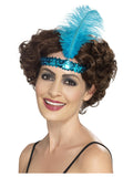 Flapper Headband with feather