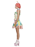 Women's Fever Deluxe Vintage Clown Costume, with Corset