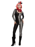 Women's Fever Harlequin Jester Costume