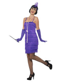 Women's Purple Flapper Costume