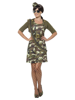 Women's Combat Cadet Costume - The Halloween Spot