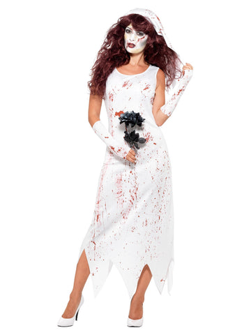 Women's Zombie Bride Costume