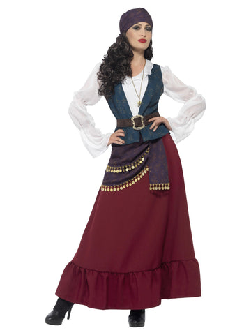 Women's Deluxe Pirate Buccaneer Beauty Costume