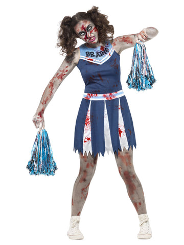 Teen Size Zombie Cheerleader Costume