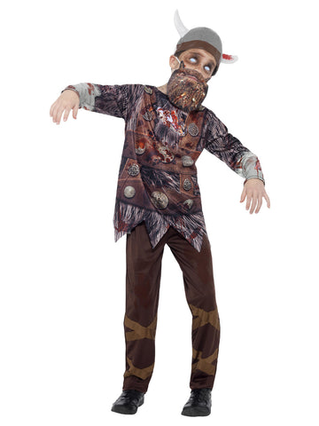 Boy's Deluxe Zombie Viking Costume