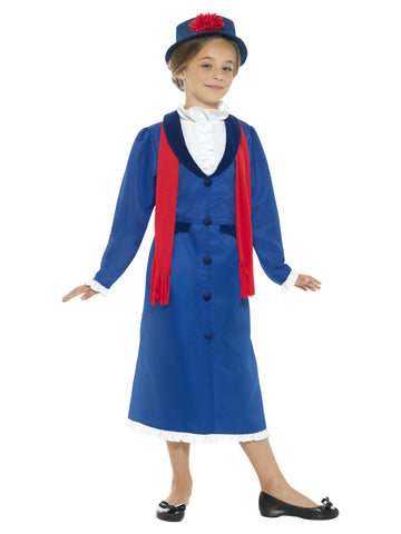 Girl's Victorian Nanny Costume