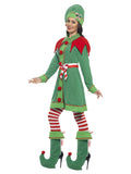 Deluxe Miss Elf Costume, Green