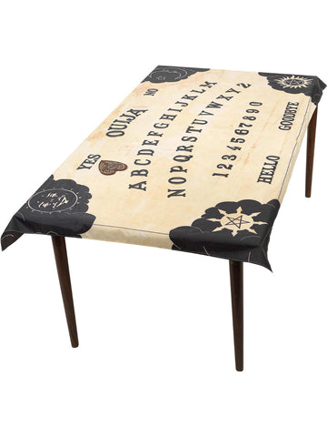 Ouija Board Table Cloth & Planchette Coaster