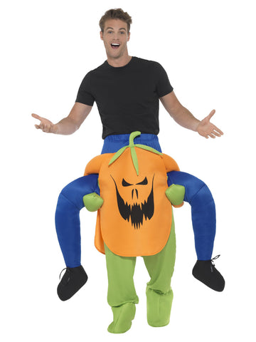 Men's Piggyback Pumpkin Costume