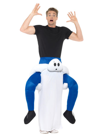 Men's Piggyback Ghost Costume
