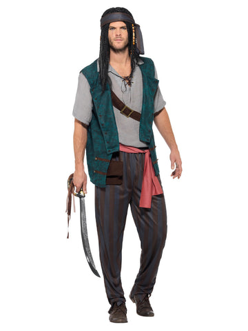 Men's Pirate Deckhand Costume